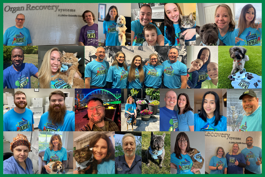 Organ Recovery Systems Celebrating Donate Life Month with Support for Local OPOs, Sponsorships, and Employee Engagement